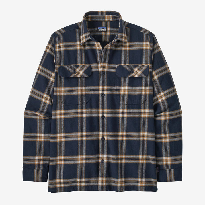 Patagonia Men's Long-Sleeved Organic Cotton Midweight Flannel Shirt