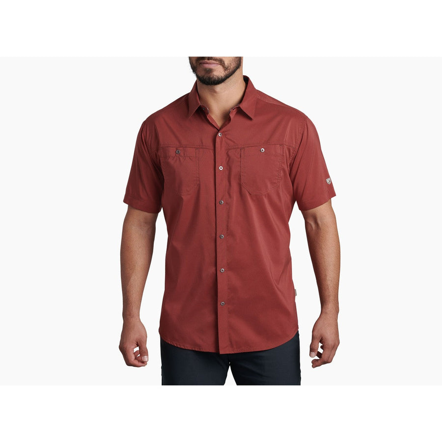 Kuhl Men s Stealth Short Sleeve button up Shirt Wind Rose North Ltd. Outfitters