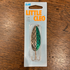 Acme Lures Little Cleo Spoon, Nickel Blue, 0.4 oz