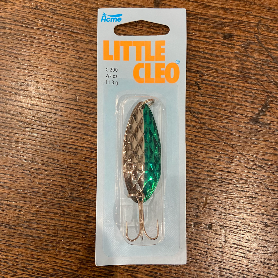 Acme Little Cleo Fishing Terminal Tackle, 1/3-Ounce, Gold, Spoons