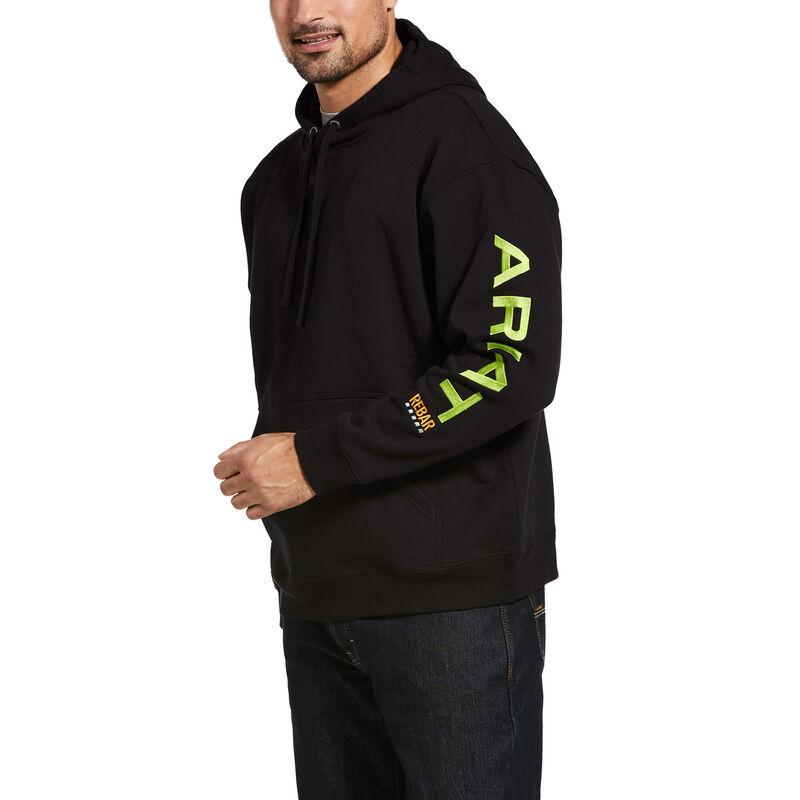 Ariat Men's Rebar Graphic Hood-Ariat-Wind Rose North Ltd. Outfitters