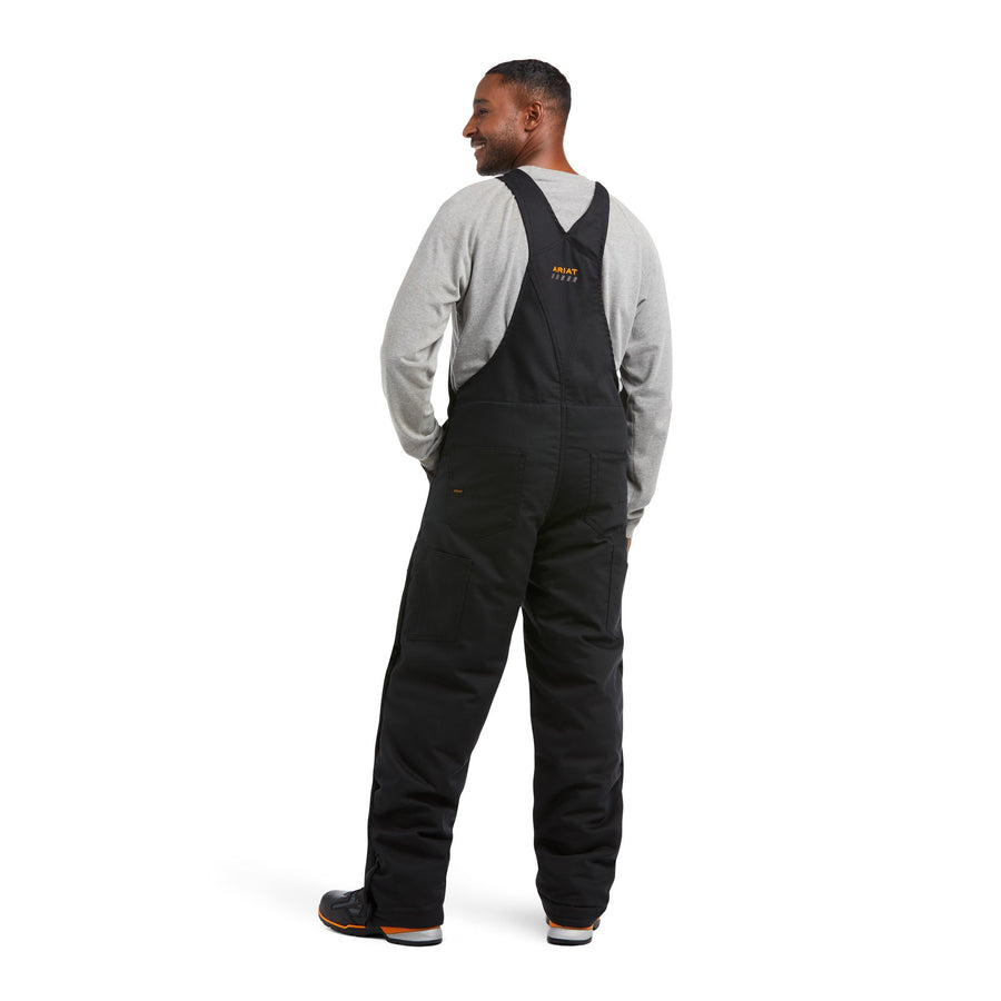 Ariat Men's Rebar Stretch DuraCanvas Insulated Boot Cut Bib-Ariat-Wind Rose North Ltd. Outfitters
