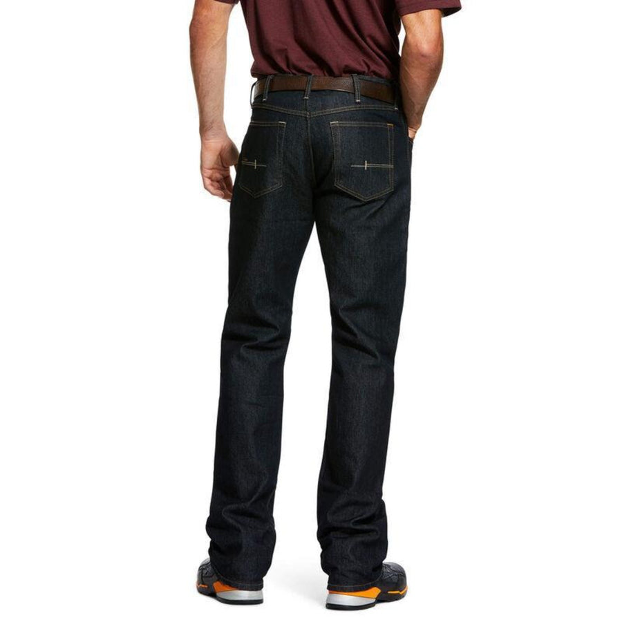 Ariat Men's Rebar Work M4 Low Rise Boot Cut Jean (10032486)-Ariat-Wind Rose North Ltd. Outfitters