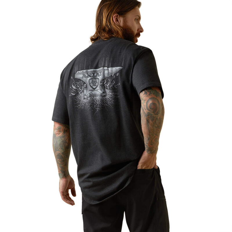 Ariat Men's Rebar Cotton Strong Anvil Force SS T-Shirt (10043829)