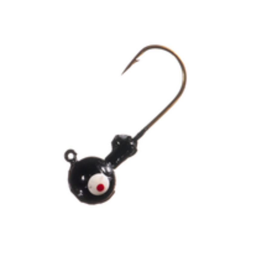 Arkie Double Eye Painted Bronze Hook Jig Heads-Arkie-Wind Rose North Ltd. Outfitters