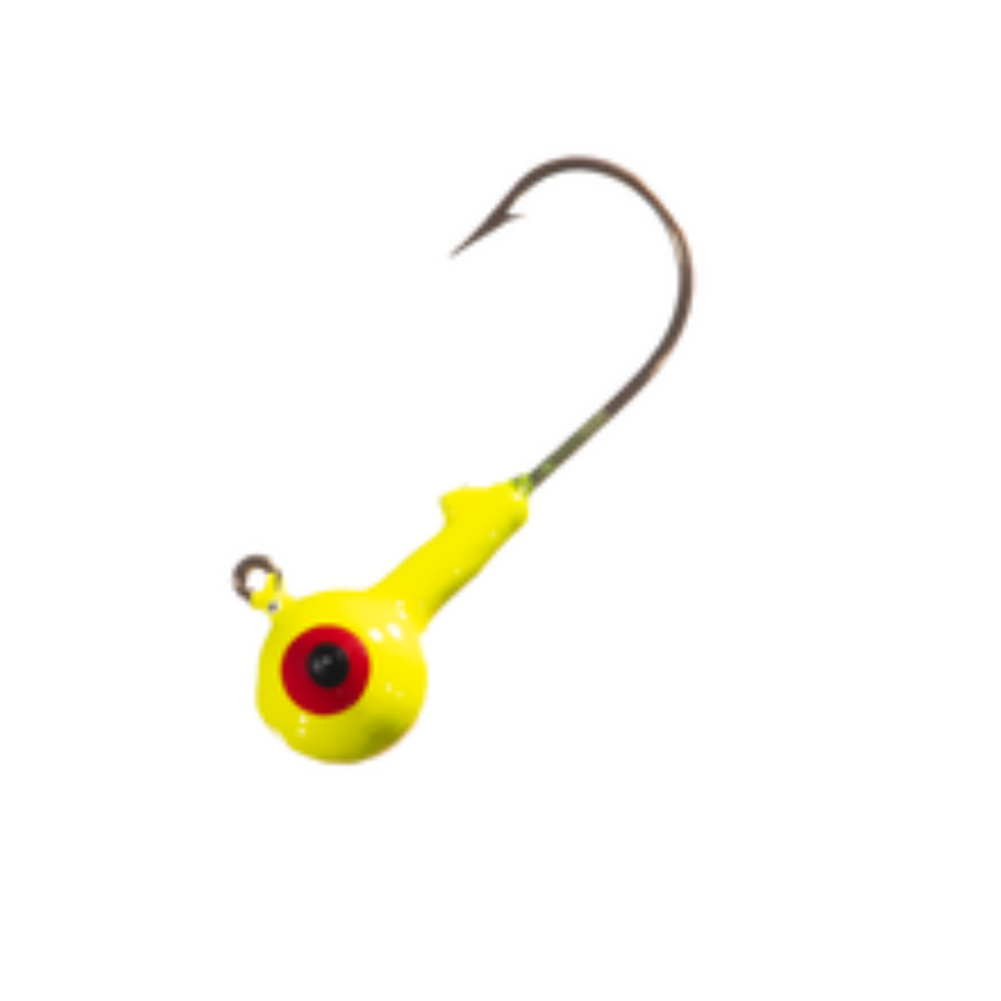 Arkie Double Eye Painted Bronze Hook Jig Heads-Arkie-Wind Rose North Ltd. Outfitters