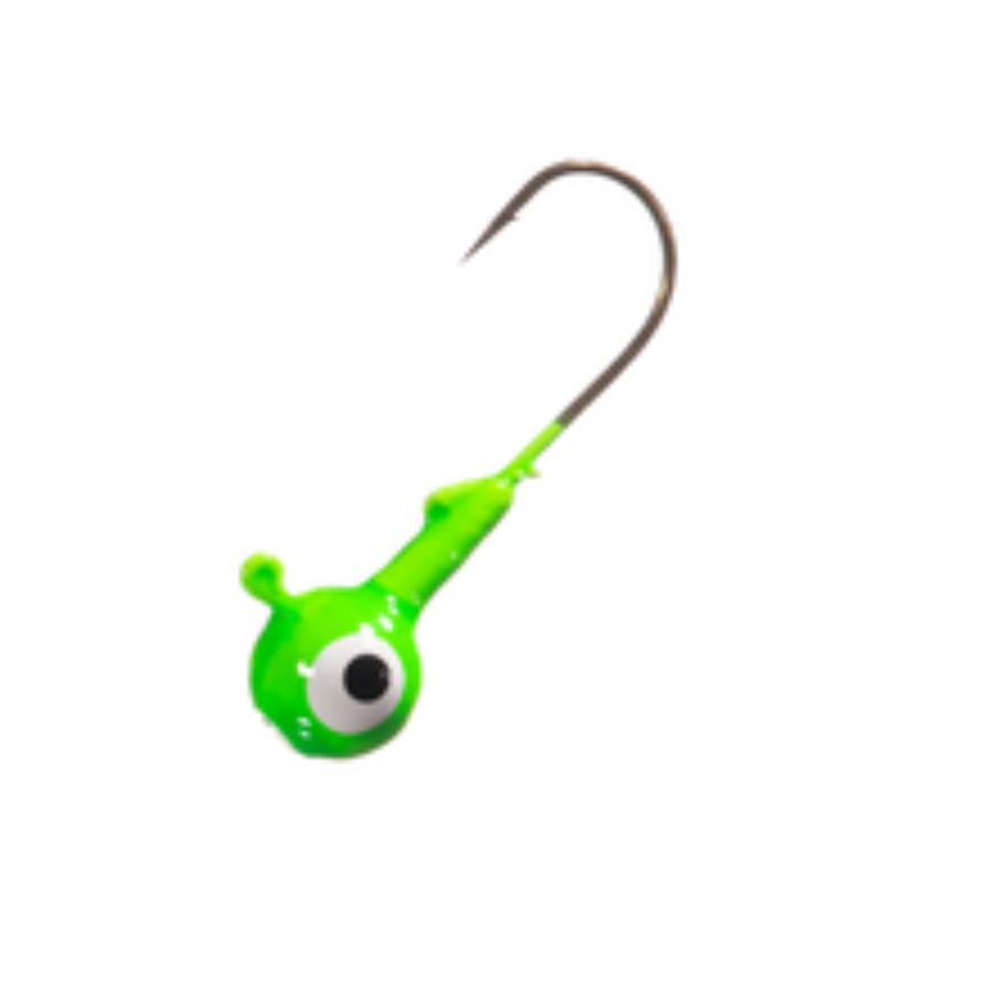 Arkie Double Eye Painted Bronze Hook Jig Heads-Arkie-Wind Rose North Ltd. Outfitters