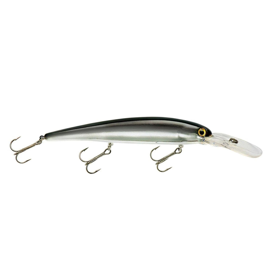  BANDIT LURES Walleye Deep Minnow Jerkbait Fishing Lure,  Fishing Accessories, Dives Ro 27-feet Deep, 4 3/4, 5/8 Oz, Pearl