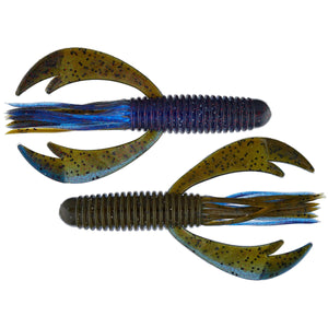 Big Bite Baits Swimming Craw Tube 4"-Big Bite Baits-Wind Rose North Ltd. Outfitters