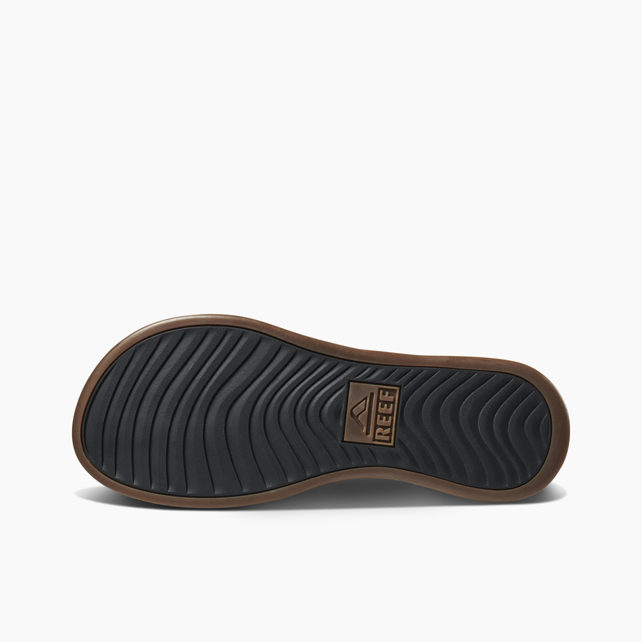 x Reef Men's Cushion Lux Comfort Leather Sandals