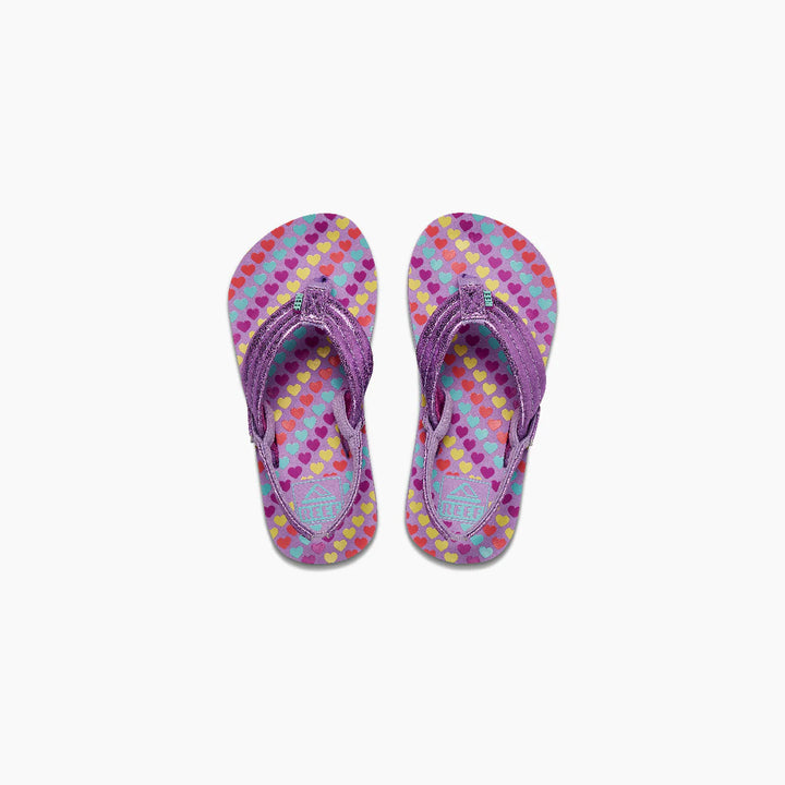 Reef Girl's Little Ahi Flip Flop Sandals