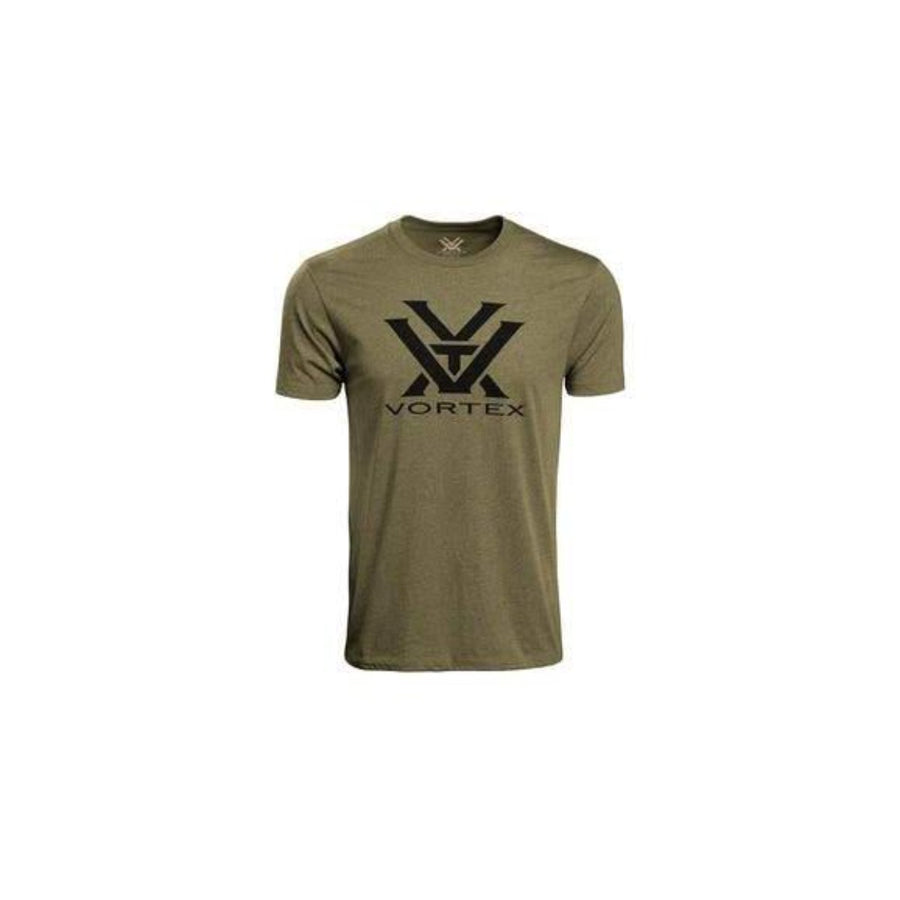 CORE LOGO T-SHIRT - MILITARY HEATHER-Vortex-Wind Rose North Ltd. Outfitters