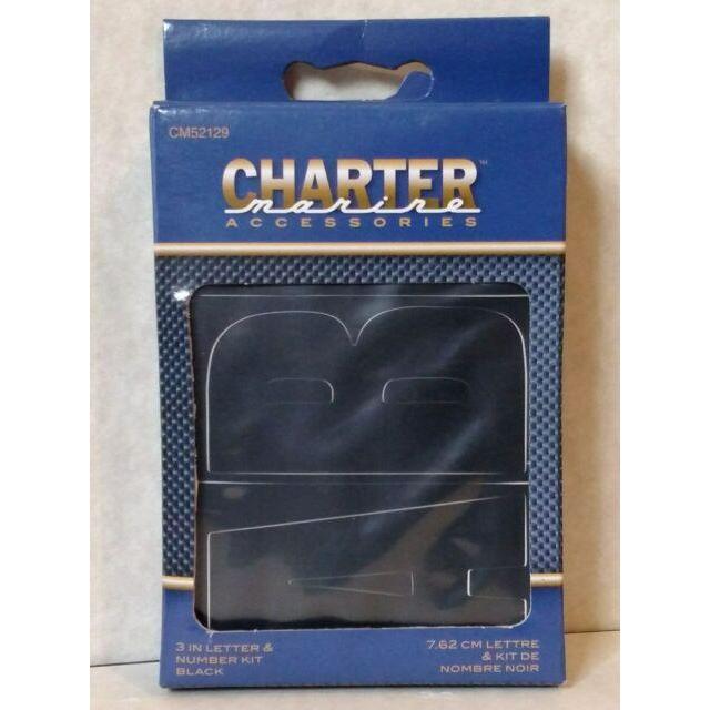 Charter Marine 3 inch Letter and Number Kit-Charter-Wind Rose North Ltd. Outfitters