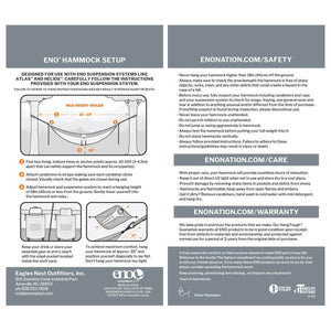 Eno DoubleNest Hammock (Prints)