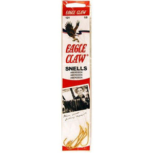 Eagle Claw Snelled Aberdeen Hooks