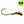 Kenders Tungsten Kanoe Jig 3.6MM #12 Hook (J3612)