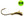 Kenders Tungsten Kanoe Jig 3.3MM #14 Hook (J3314)