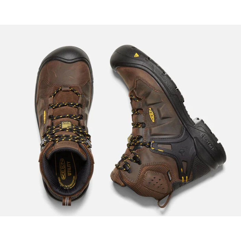 Keen Men's Dover 6" Waterproof Safety Boots (1021467)-Keen Utility-Wind Rose North Ltd. Outfitters