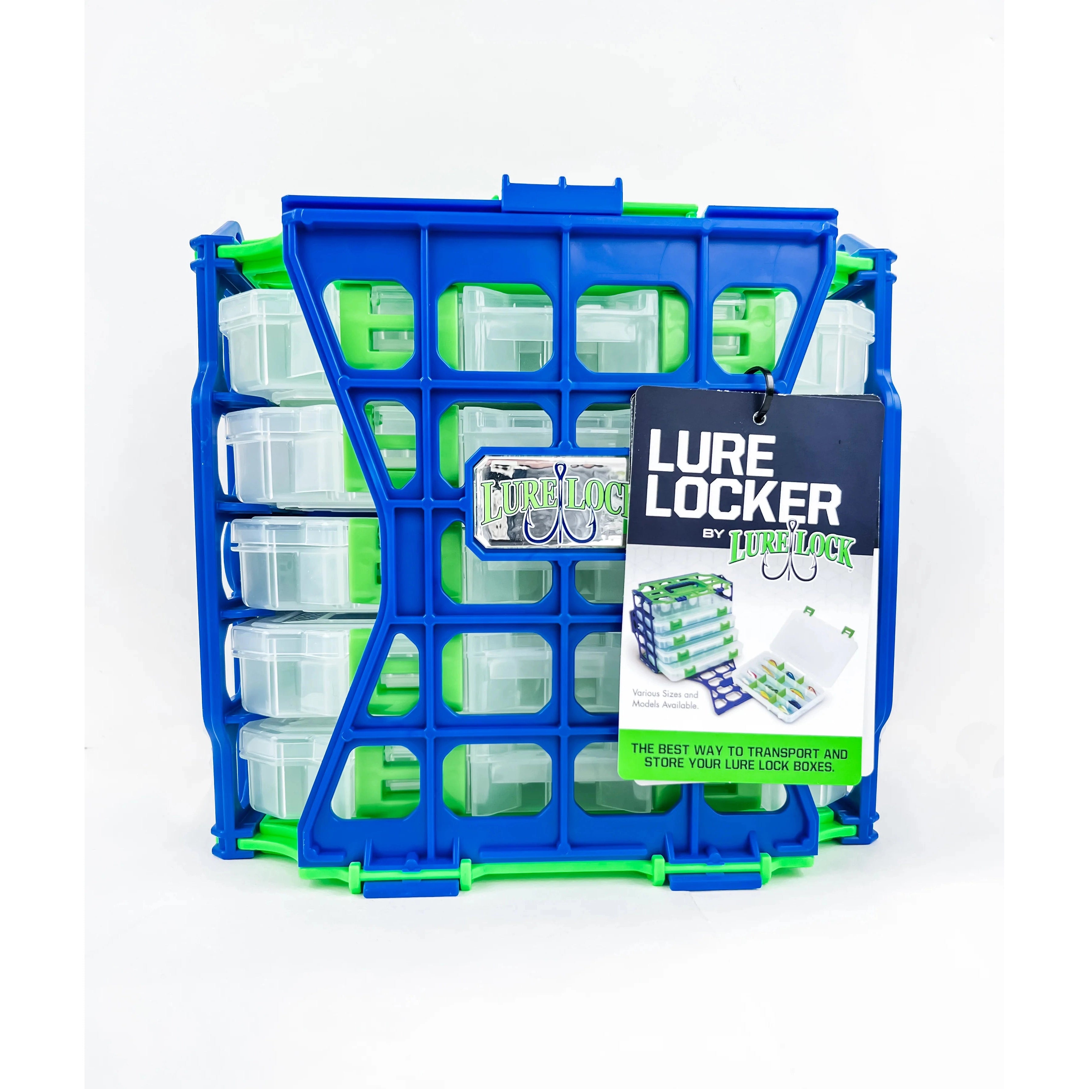 Medium Lure Lock Fishing Tackle Box with TakLogic Technology