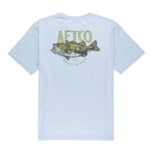 Aftco Men's Wild Catch Short Sleeve Performance Shirt