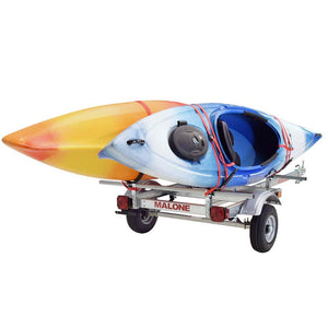 Malone EcoLight 2 Kayak Trailer Package (2 J-Racks)-Malone-Wind Rose North Ltd. Outfitters