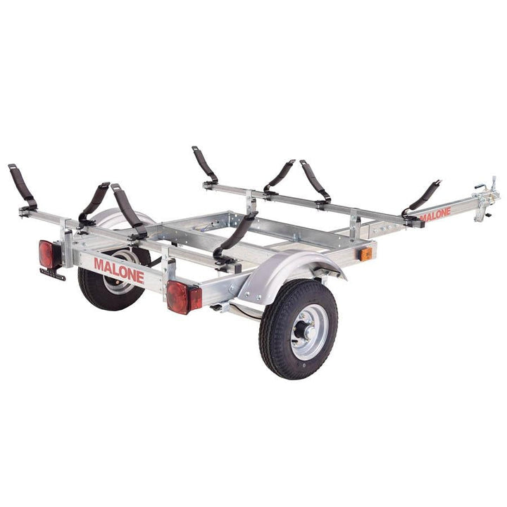 Malone EcoLight 2 Kayak Trailer Package (2 V-Racks)-Malone-Wind Rose North Ltd. Outfitters