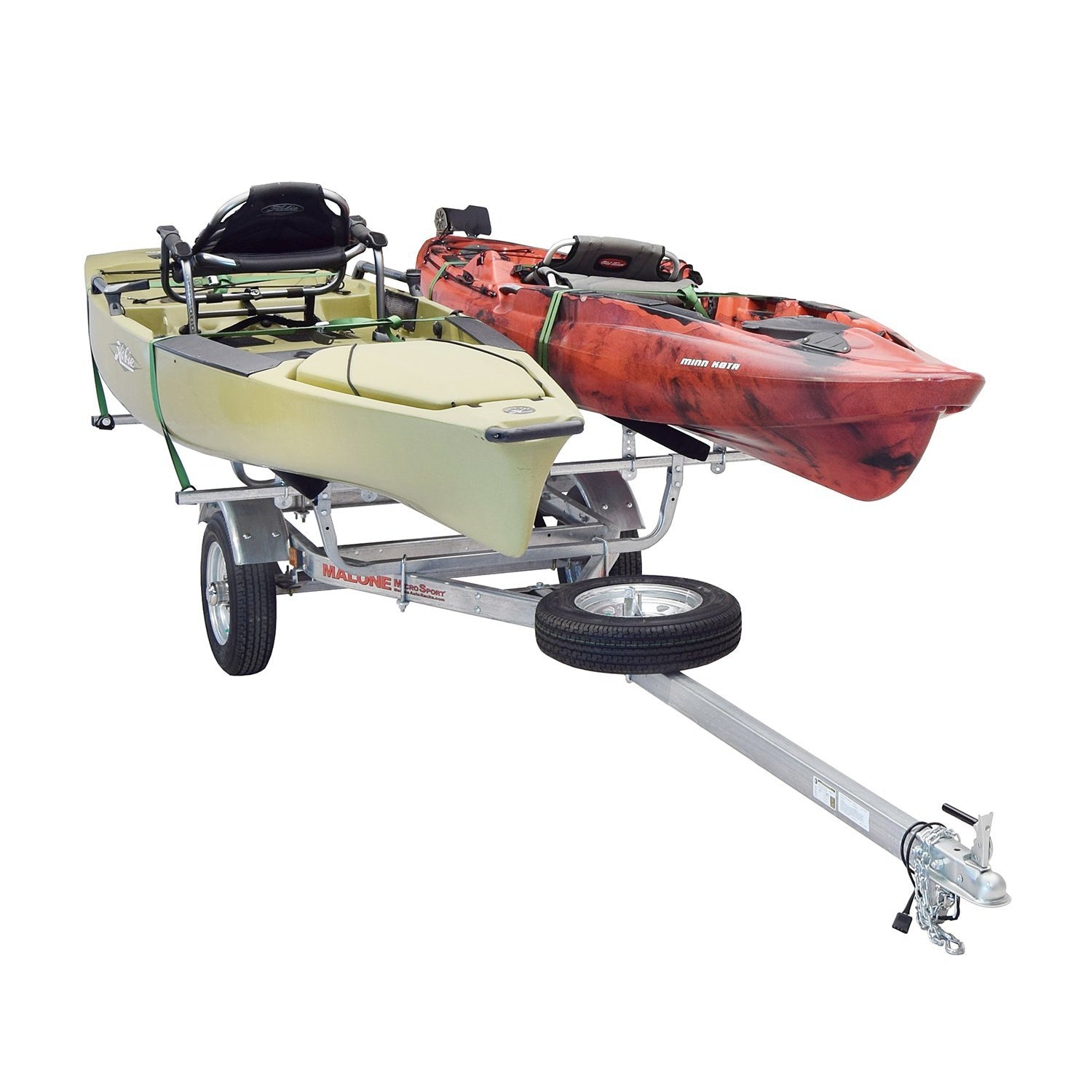 Malone Xtralight Kayak Package Boat Trailer Straps Malone EcoLight