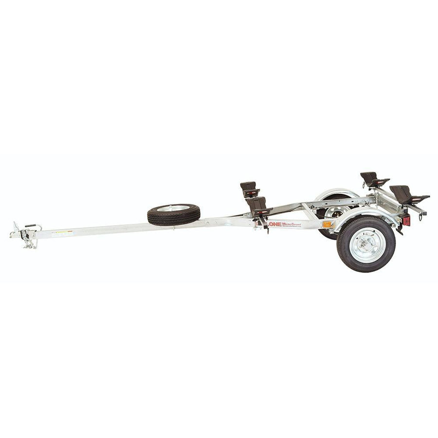 Malone MicroSport™ LowBed™ 2 Kayak Trailer Package (2 Sets MegaWings™ & Spare Tire)-Malone-Wind Rose North Ltd. Outfitters