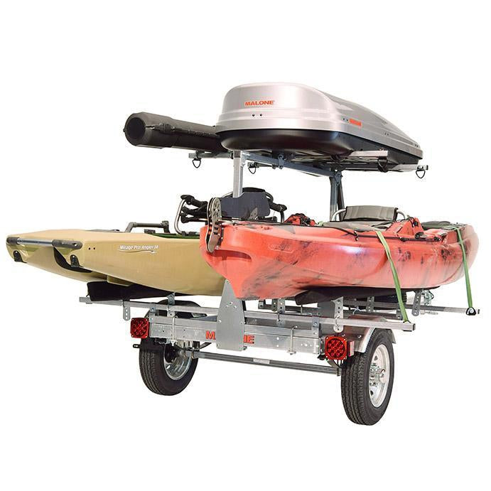 Malone MicroSport™ LowBed™ Trailer w/Tier, Spare, 2 sets Bunks, Cargo –  Wind Rose North Ltd. Outfitters