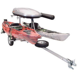 Malone MicroSport™ LowBed™ Trailer w/Tier, Spare, 2 sets SaddleUp™, Cargo Box, Rod Tube-Malone-Wind Rose North Ltd. Outfitters