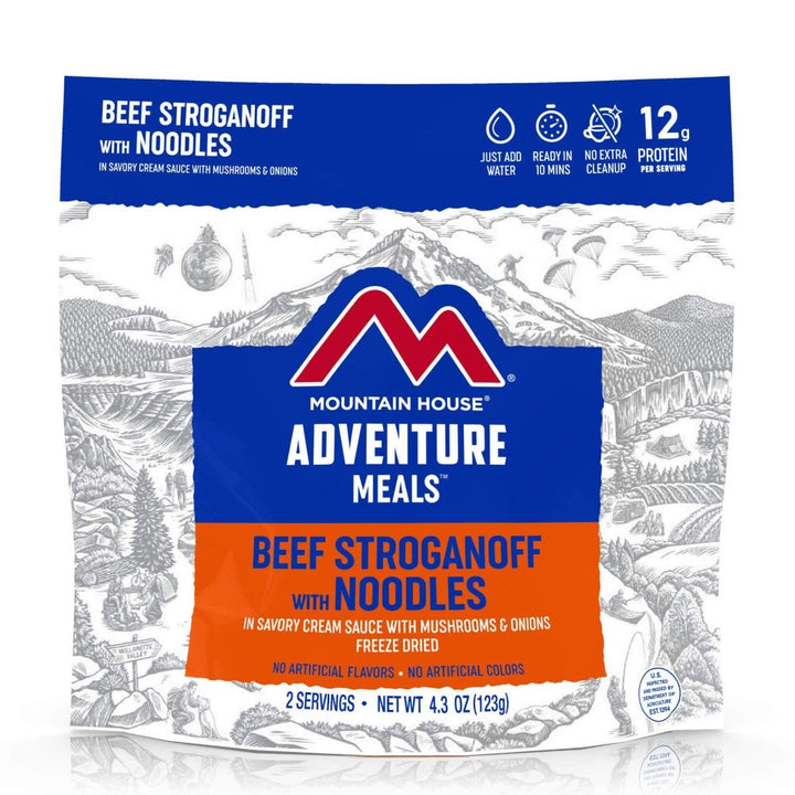 Mountain House Beef Stroganoff with Noodles- Pouch-Mountain House-Wind Rose North Ltd. Outfitters