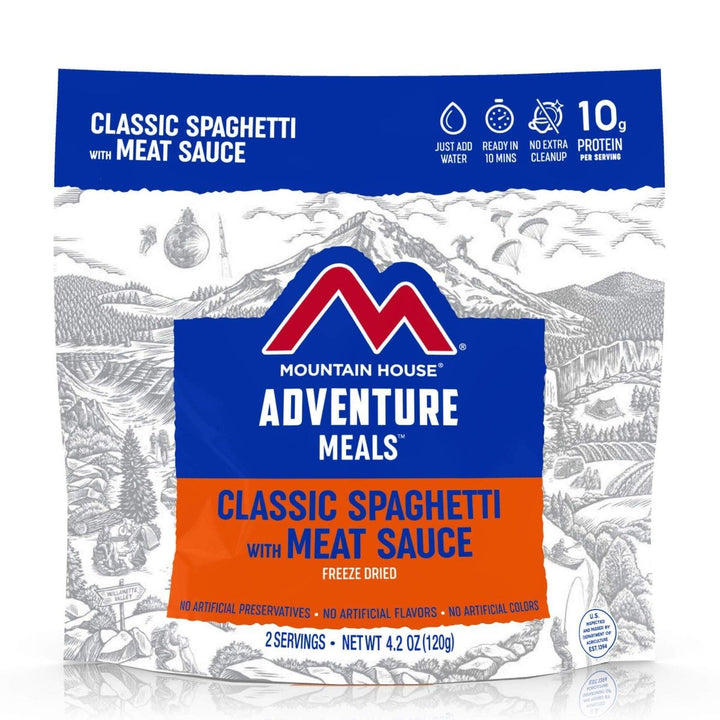 Mountain House Classic Spaghetti with Meat Sauce- Pouch-Mountain House-Wind Rose North Ltd. Outfitters
