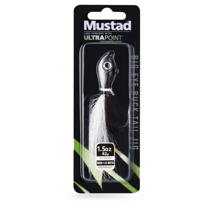 Mustad Big Eye Buck Tail Jigs – Wind Rose North Outfitters