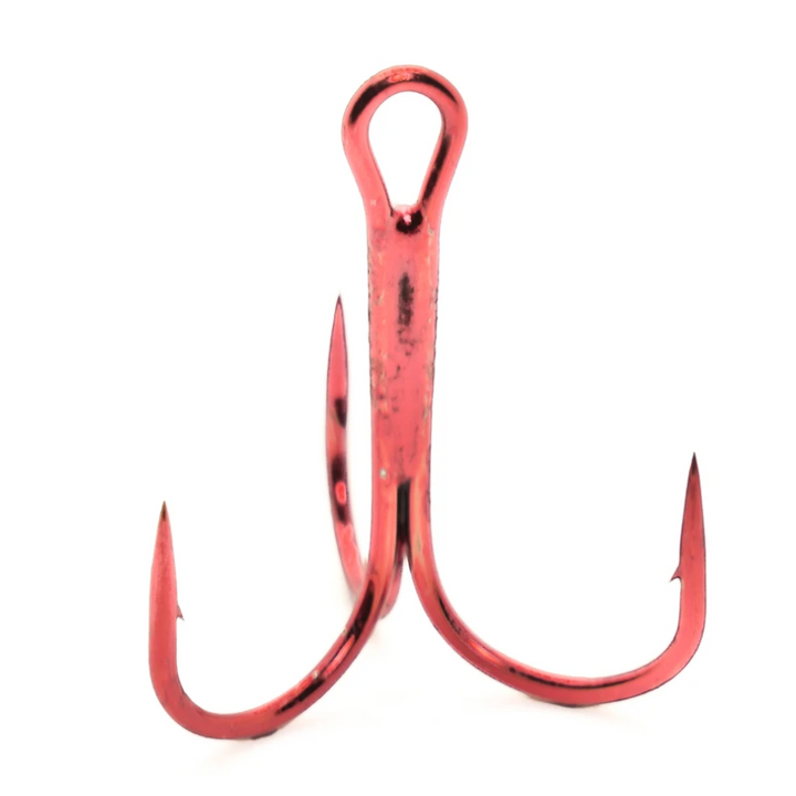 Mustad TR58 KVD Elite Red Round Bend Treble 6 pack-Mustad-Wind Rose North Ltd. Outfitters