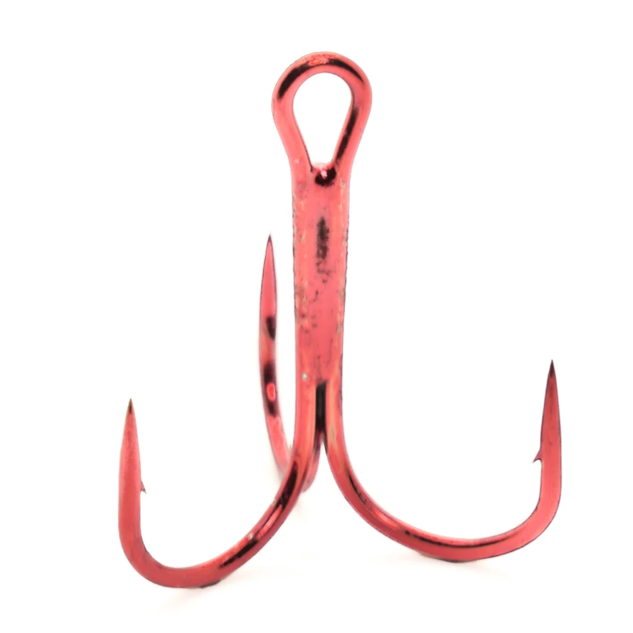 Mustad TR58 KVD Elite Red Round Bend Treble 6 pack – Wind Rose North Ltd.  Outfitters