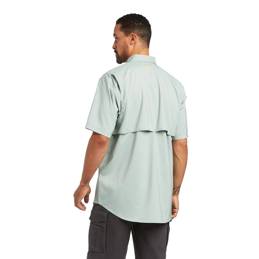 Ariat Men's Rebar Made Tough Durastretch SS button up Work Shirt (10039324)