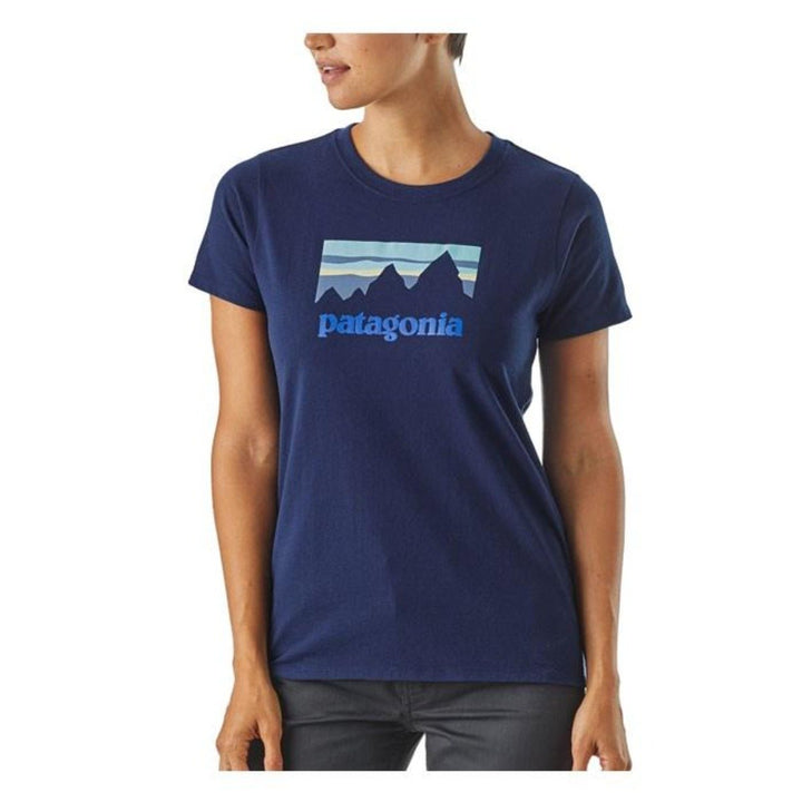 Patagonia Women's Shop Sticker Responsibili-Tee-Clearance-Wind Rose North Ltd. Outfitters