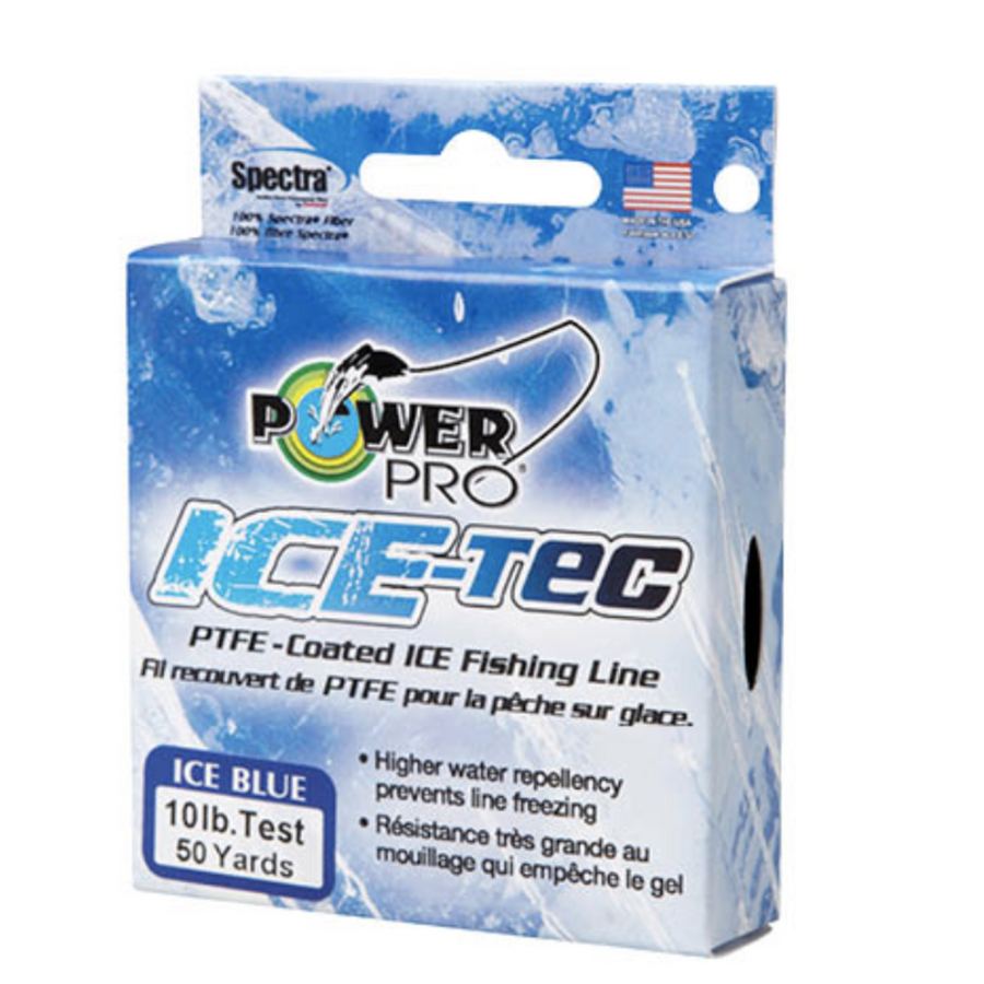 Powerpro Ice-Tec PTFE-Coated Ice Fishing Line – Wind Rose North Ltd.  Outfitters