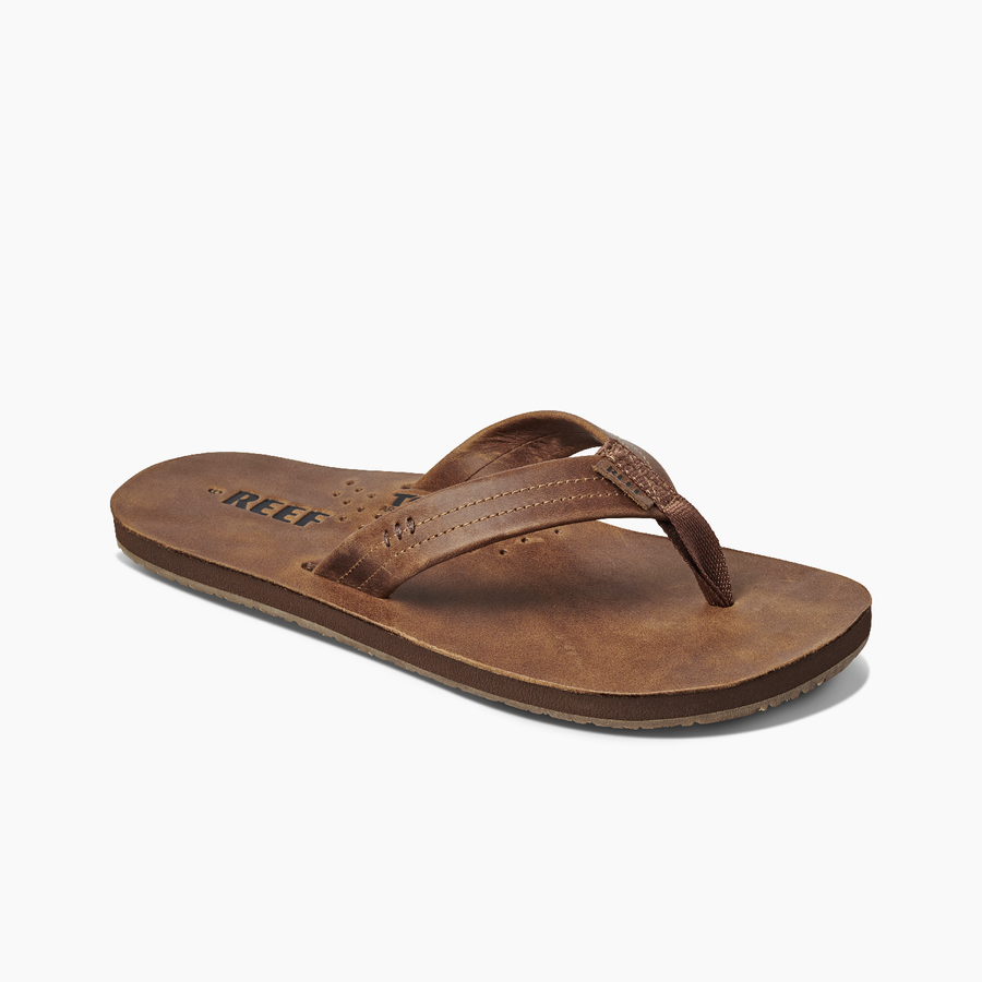 x Reef Men's Draftsmen Leather Bottle Opener Sandals