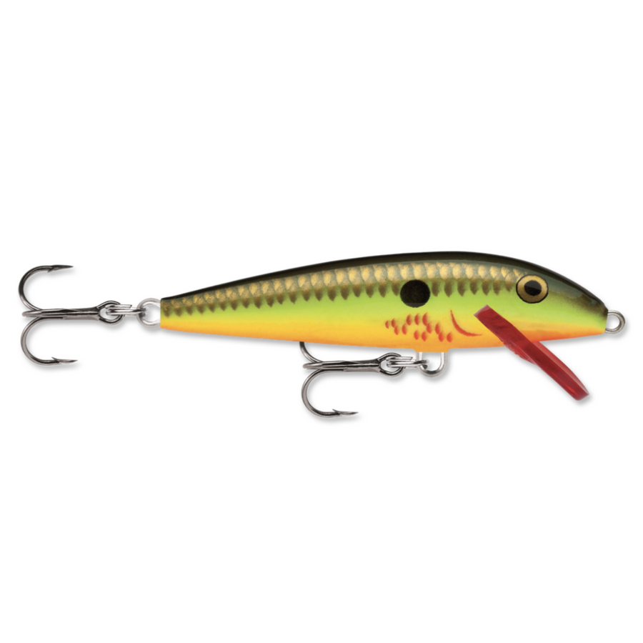 RAPALA JOINTED J 13 Floating NIB ~ Bledding Chartruse