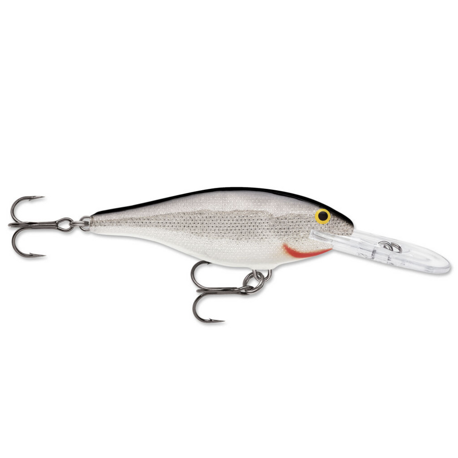 RAPALA SHAD RAP - SILVER FLUORESCENT CHARTREUSE SR07SFC