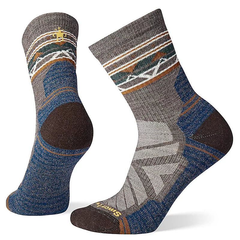 Smartwool Women's Hike Light Cushion Zig Zag Valley Mid Crew Socks (SW001580)