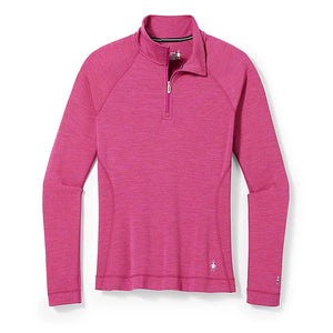 Smartwool Women's Classic Thermal Merino Base Layer Pattern 1/4 Zip (SW016373)
