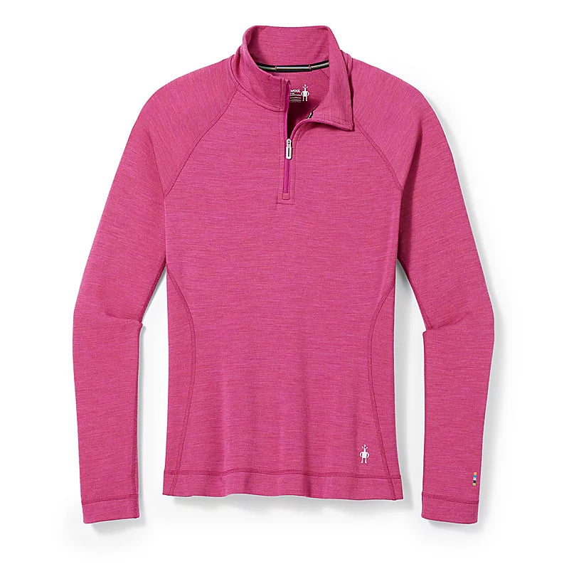 Smartwool Women's Classic Thermal Merino Base Layer Pattern 1/4 Zip (SW016373)