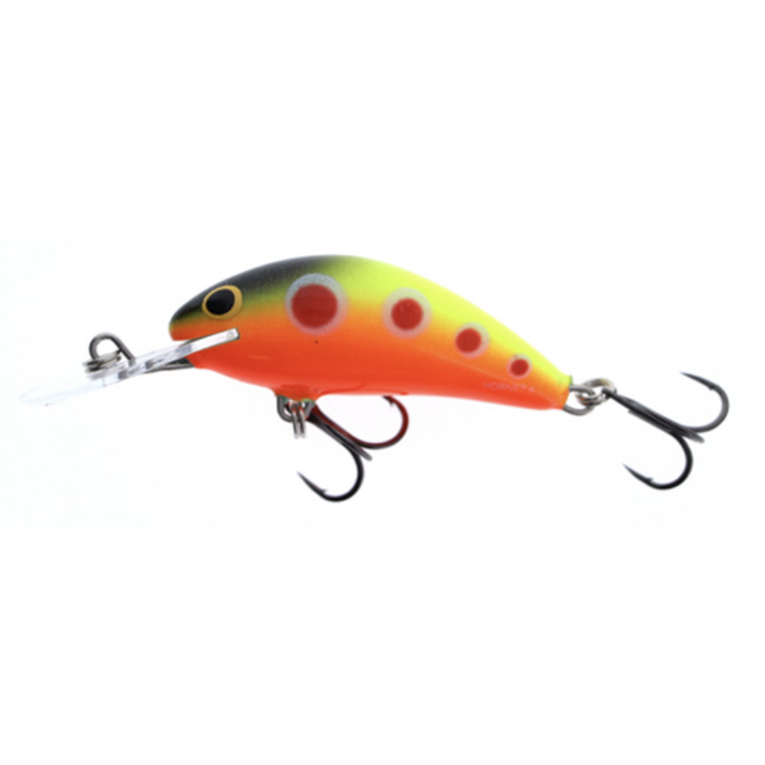 Salmo Hornet #4 Floating Pink Parakeet Jagged Tooth Tackle