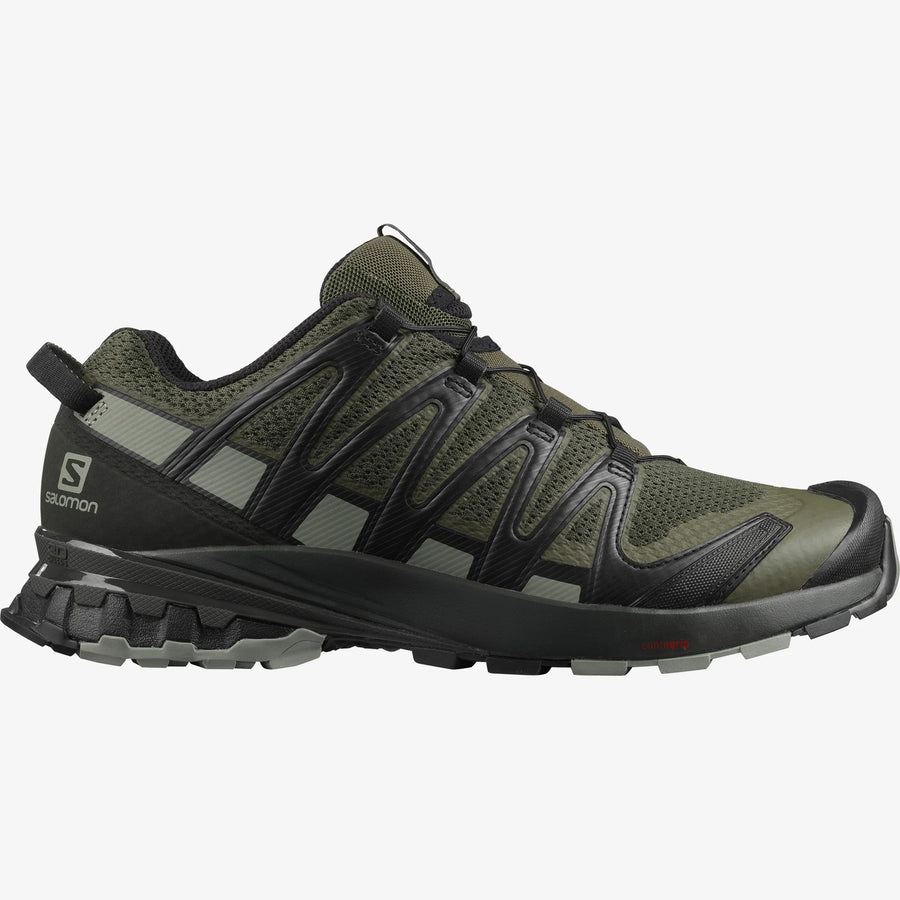 Salomon Men's xA Pro 3D V8 Trail-Running Shoes Black 9 Wide