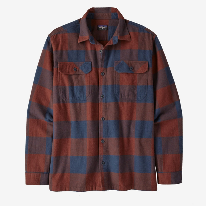 Patagonia Men's Long-Sleeved Organic Cotton Midweight Fjord Flannel