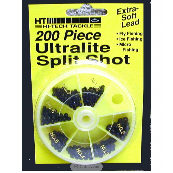 HT 200 Piece Ultralite Splitshot Selector