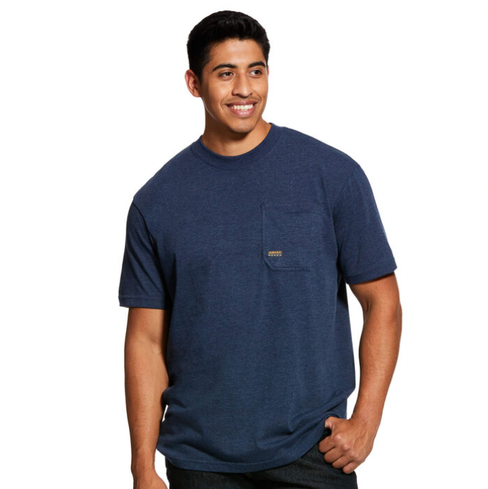 Ariat Men's Rebar Cotton Strong American Grit Graphic T-Shirt