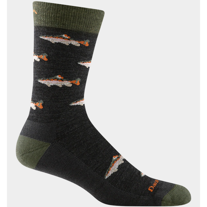 Darn Tough Men's Spey Fly Crew Lightweight Lifestyle Sock (6085)